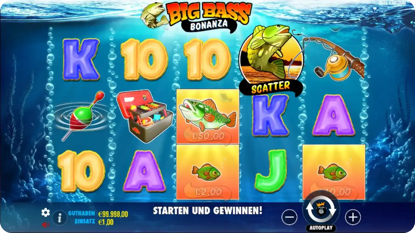 Bonusfunktionen Big Bass Bonanza