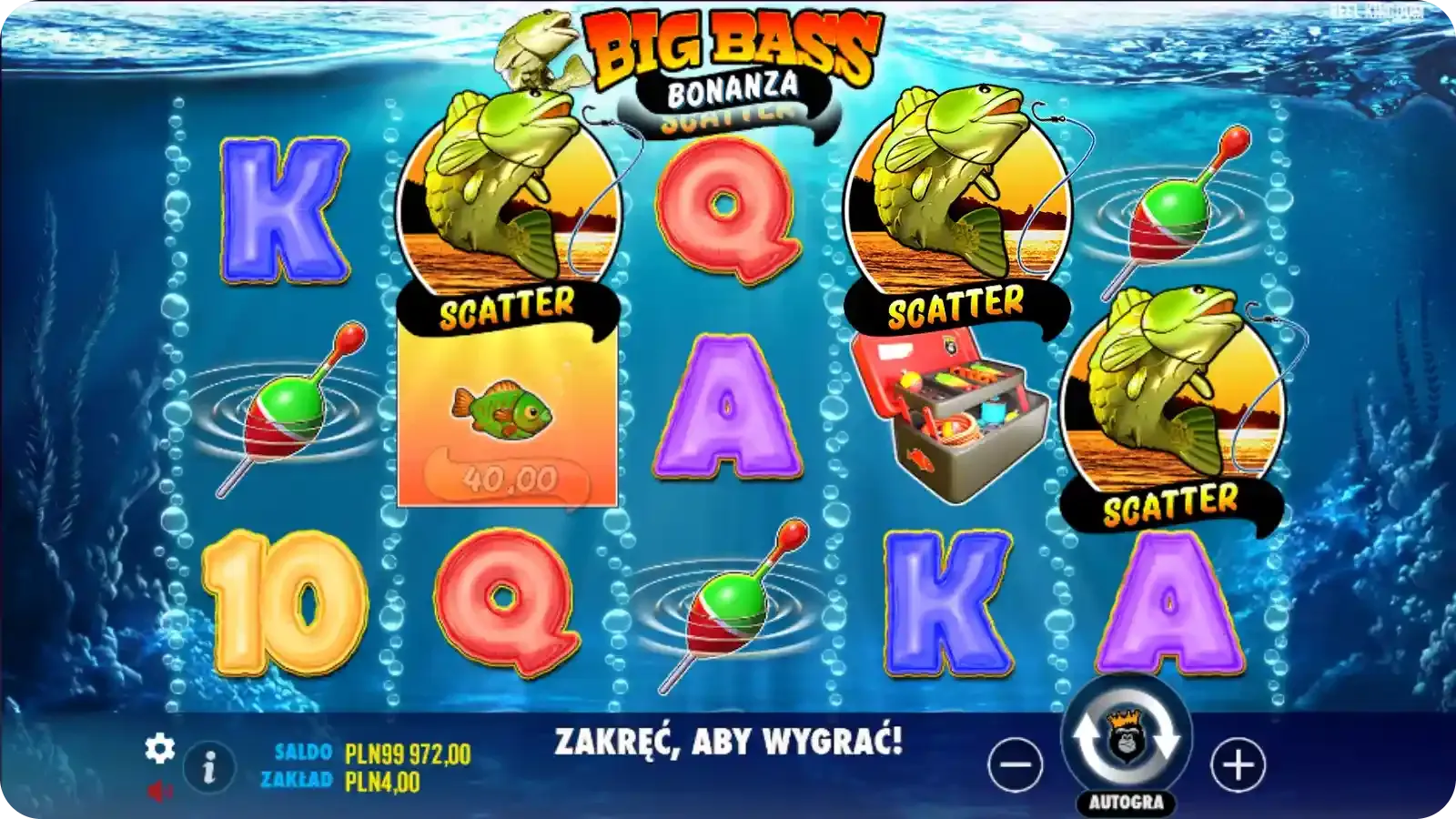 Darmowe spiny w Big Bass Bonanza