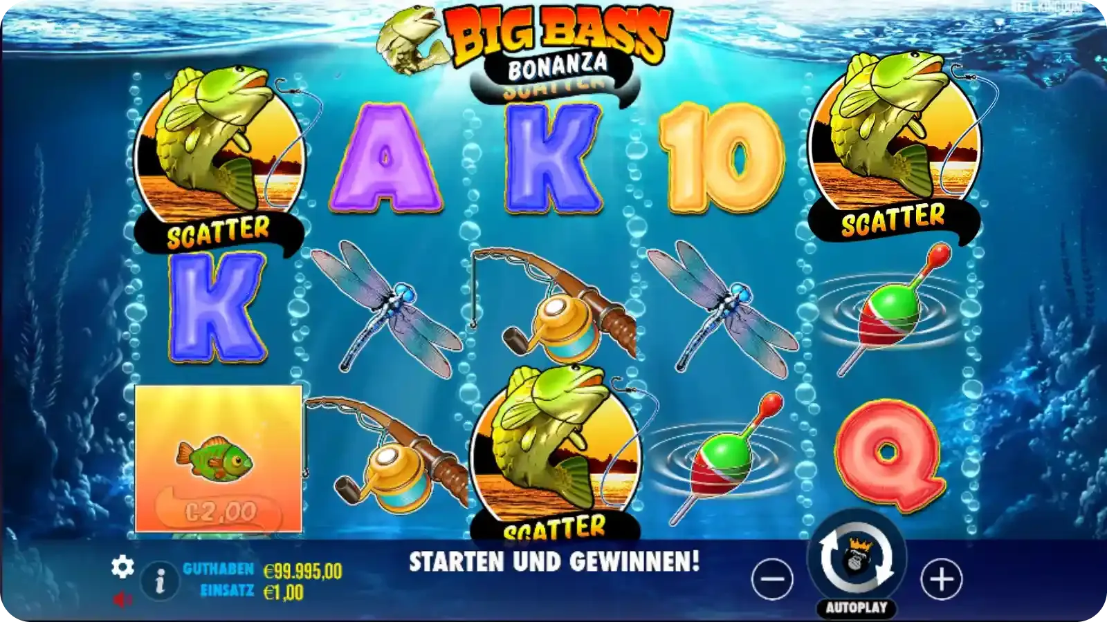 Freispiele Big Bass Bonanza