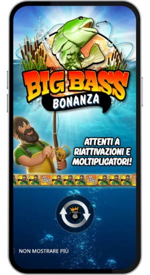 Inizio del gioco Big Bass Bonanza