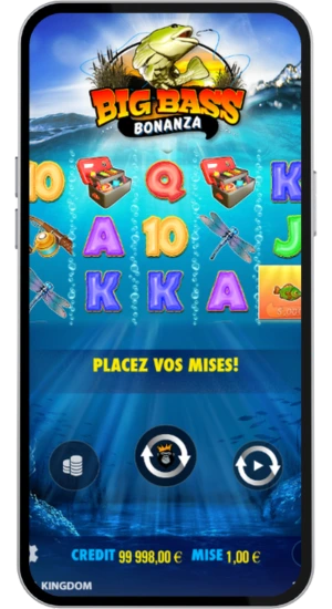 Version mobile Big Bass Bonanza
