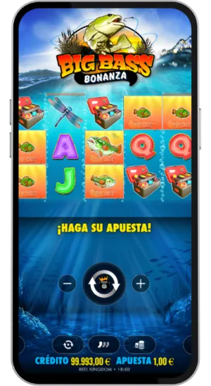 Símbolos de peces con premios en el juego